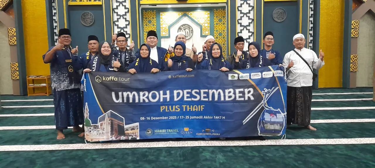 Pemandangan Ka'bah Masjidil Haram